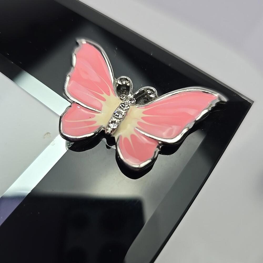 Pink Butterfly 6.5x 8.5 Picture Frame Vertical Spring Butterflies Photo Frame... - Picture 10 of 15
